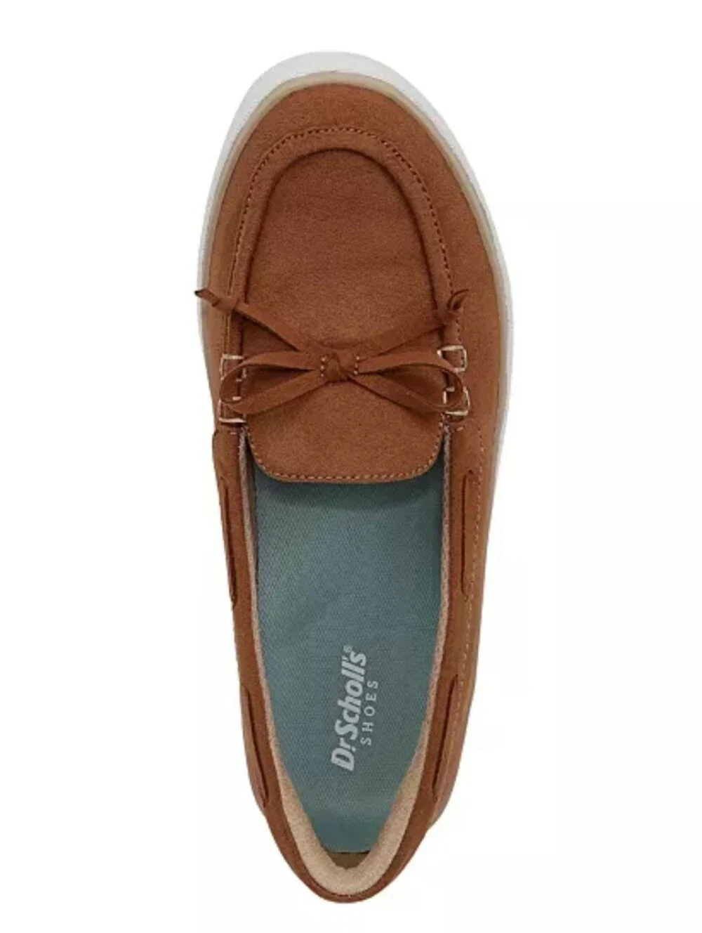 New w/Box Dr. Scholl's Madison Sea Faux Suede Slip-On Platform Boat Shoes